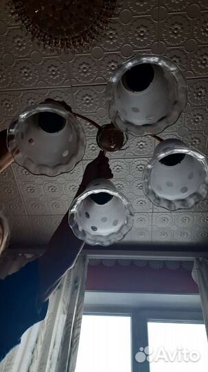 Люстра потолочная новая