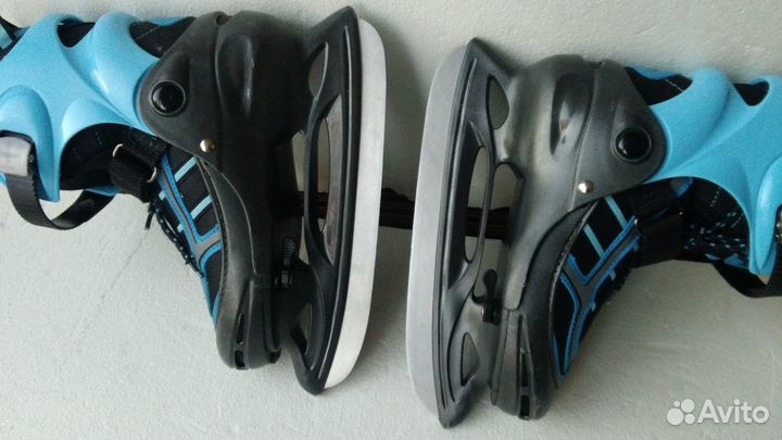 Ледовые коньки раздвижные Rush (34-37)