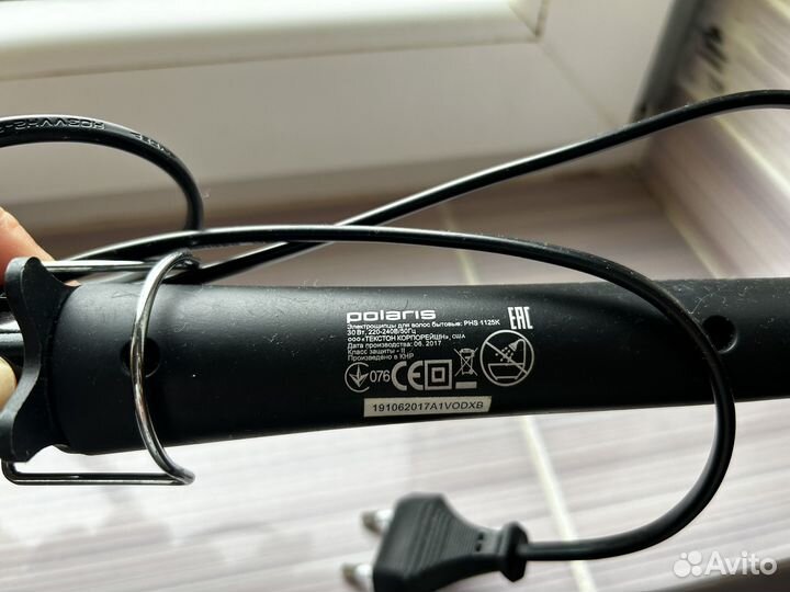 Электрощипцы доя завивики плойка polaris