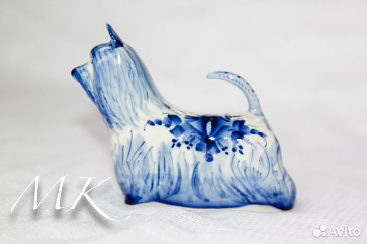 Австралийский шелковистый терьер статуэтка