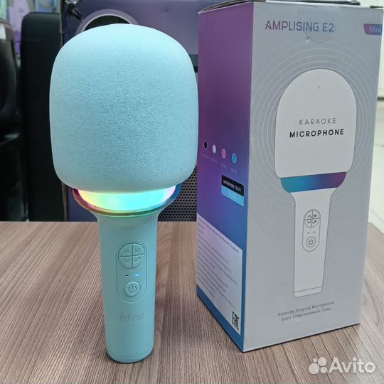 Беспроводной караоке микрофон с динамиком