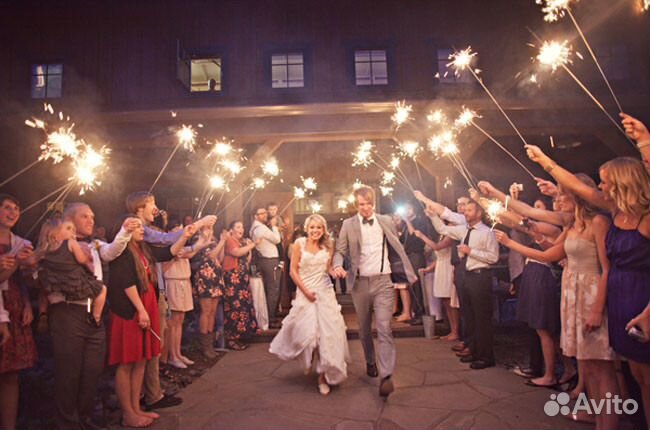 Длинные бенгальские огни в Орле 