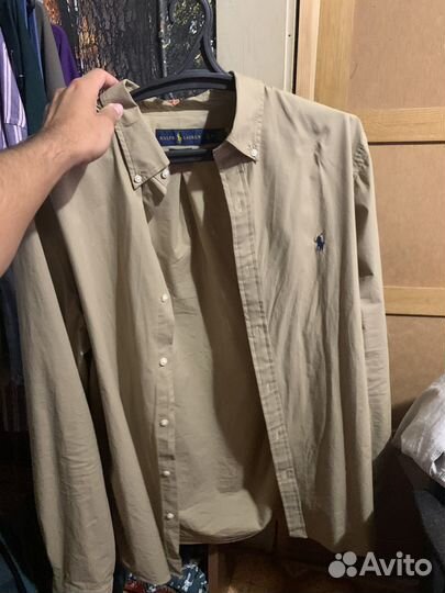 Рубашка polo ralph lauren
