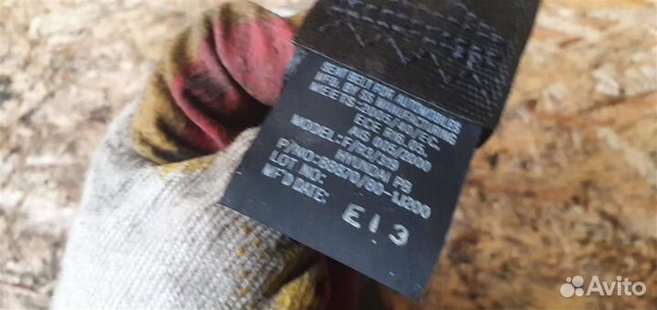 Ремень безопасности передний правый Hyundai i20 2