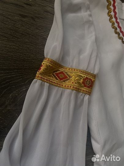 Платье в народном стиле