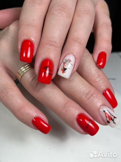 Маникюр, наращивание ногтей на дому