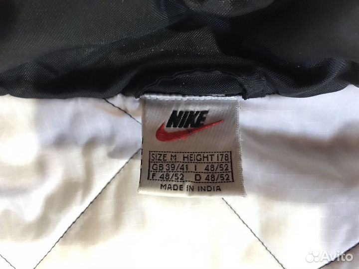 Куртка nike vintage big logo демисезонная мужская
