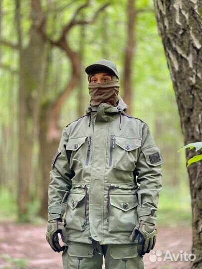 Горка 8 олива премиум (100 хлопок) пилигрим