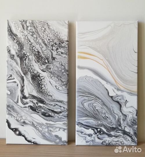 Картина интерьерная абстракция холст