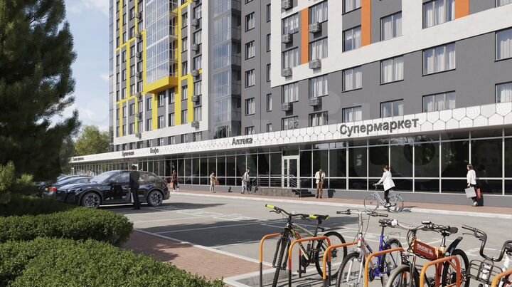 2-к. квартира, 56,7 м², 11/16 эт.