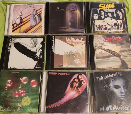 CD рок музыка