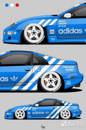 Ливрея на авто/Наклейки/Лекала/Печать