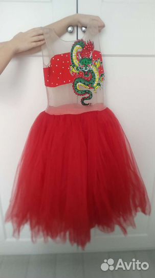 Платье балетное концертное