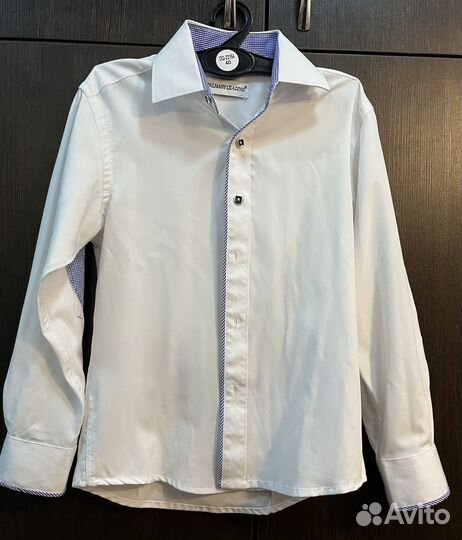 Рубашки на мальчика 116-122рр