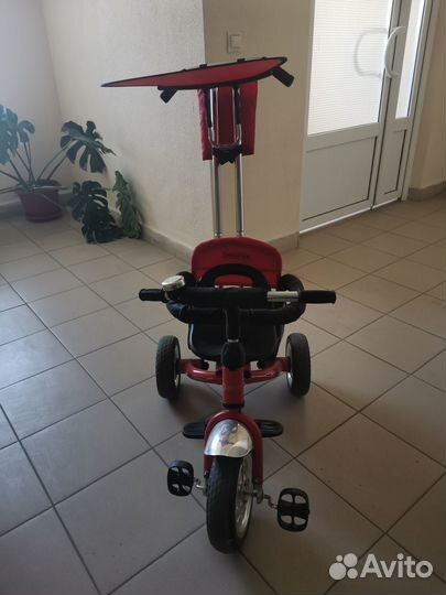 Детский велосипед с родительской ручкой