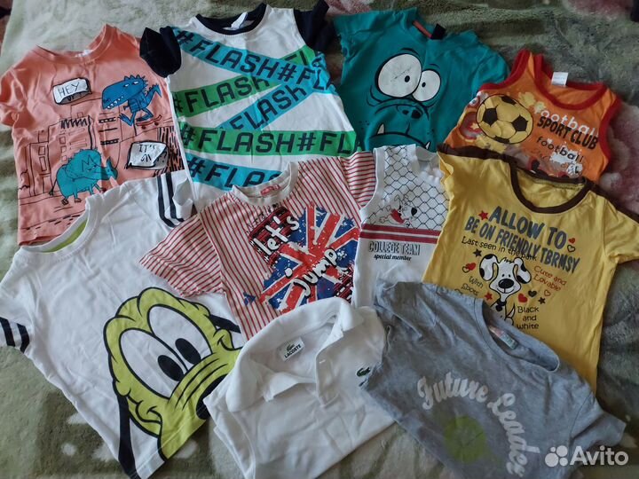 Большой пакет вещей на мальчика с года- 4-х лет