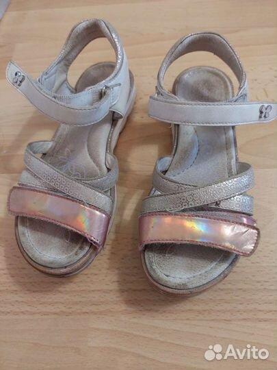 Обувь пакетом сандали для девочки 30 31 размер
