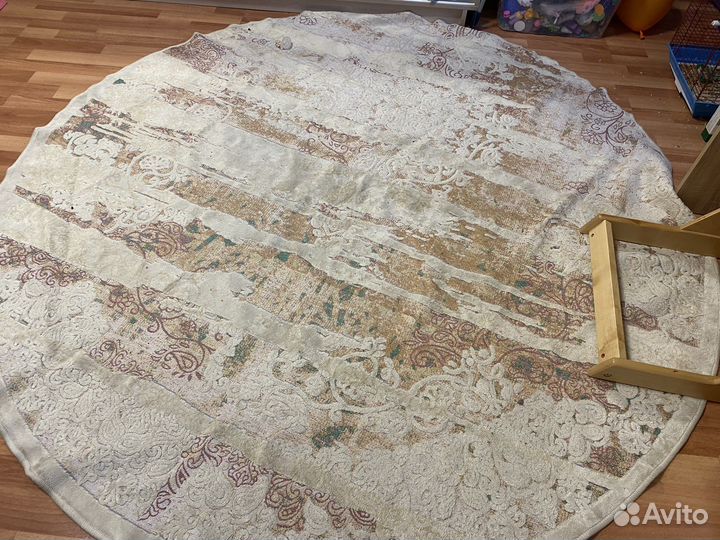 Ковер гобеленовый круглый