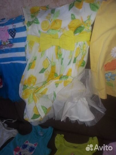 Комплект платье и босоножки