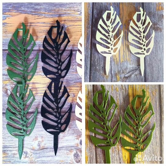 Листодержатели фиксаторы опоры бирки (3D печать)