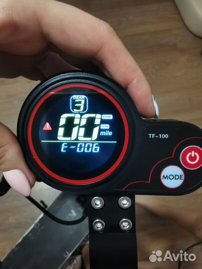 Бортовой компьютер для электросамоката