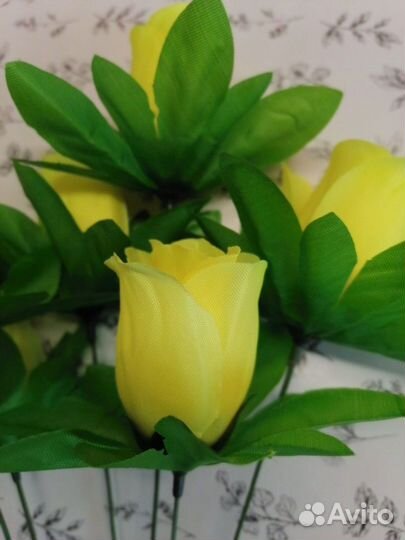 Розы искусственные