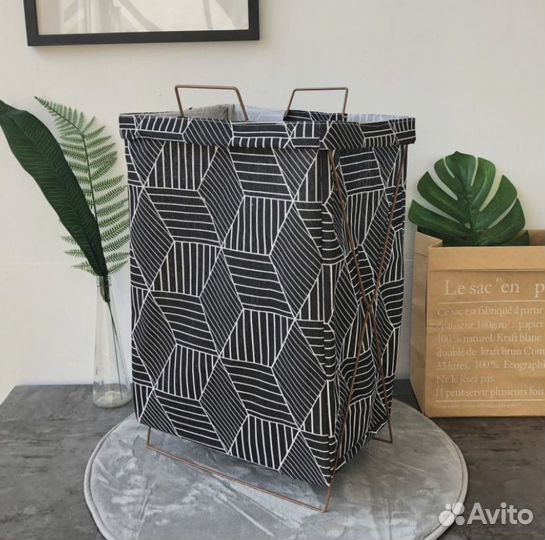 Корзина для белья, игрушек, вещей, складная 1 шт