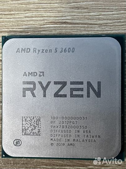 Процессор AMD Ryzen 5 3600