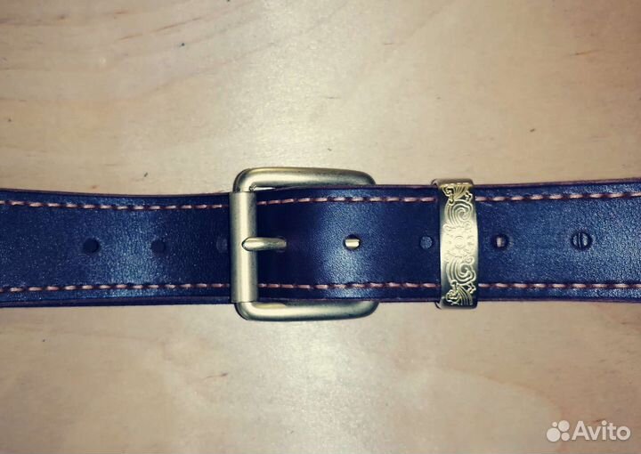 Мужской кожаный ремень