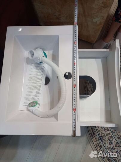 Тумба и раковина в ванную. новая