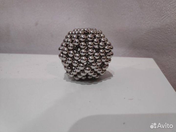 Игрушка-антистресс куб из магнитных шариков