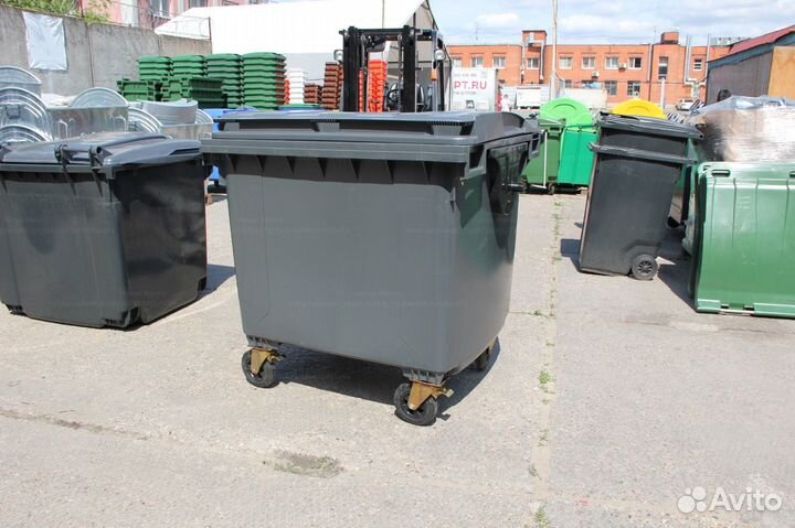 Мусорный Пластиковый Контейнер 1100л C1866
