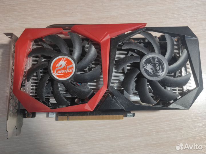 Игровая видеокарта Colorful GTX 1660 Super 6gb