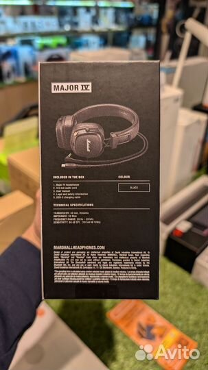 Наушники marshall major 4 (2 цвета)