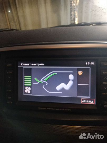Магнитола Mitsubishi lancer x