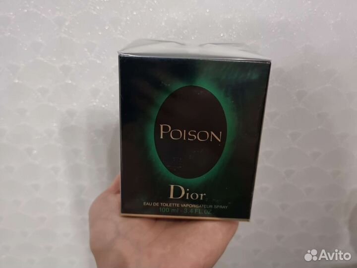 Christian dior poison 100ml винтаж