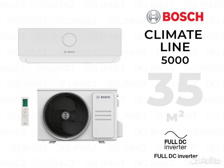 Bosch Climate Line 5000 CLL5000 W 34 E/CLL5000 34