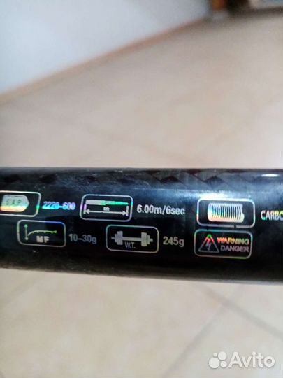 Удочка телескопическая 6м Mifine