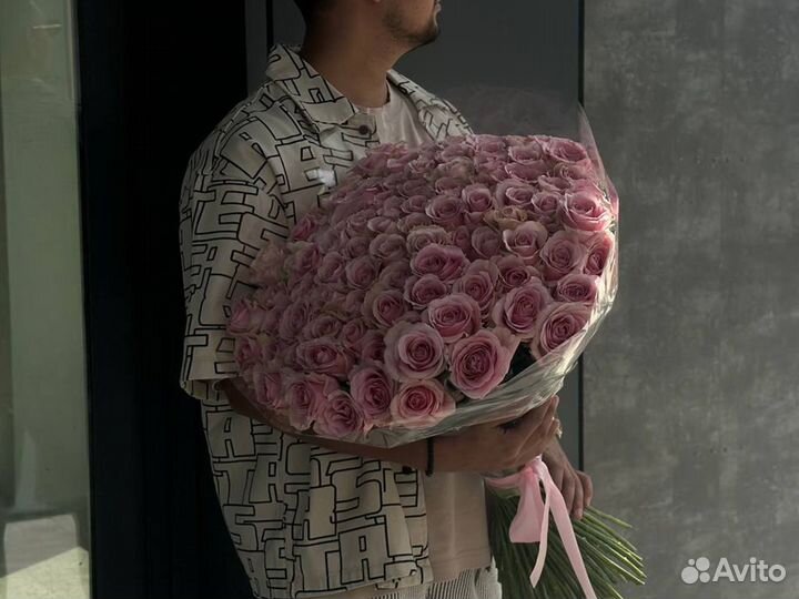 Букет 101 роза доставка цветов цветы розы