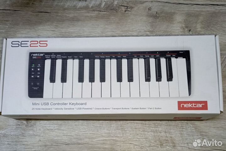 Midi-клавиатура Nectar SE25
