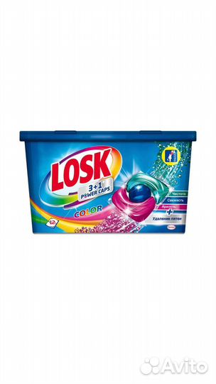 Капсулы для стирки losk