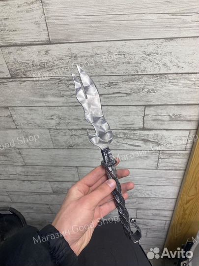 Нож вилка кованная