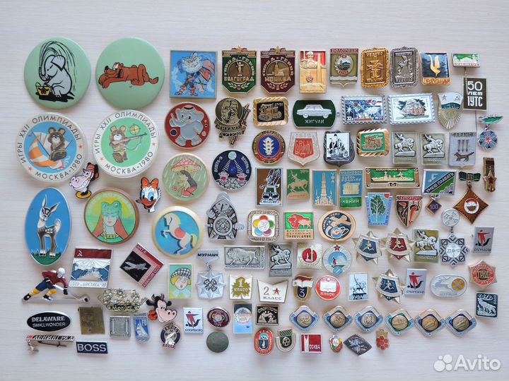 Значки СССР Советской России