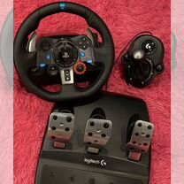 Игровой руль logitech g29+shifter