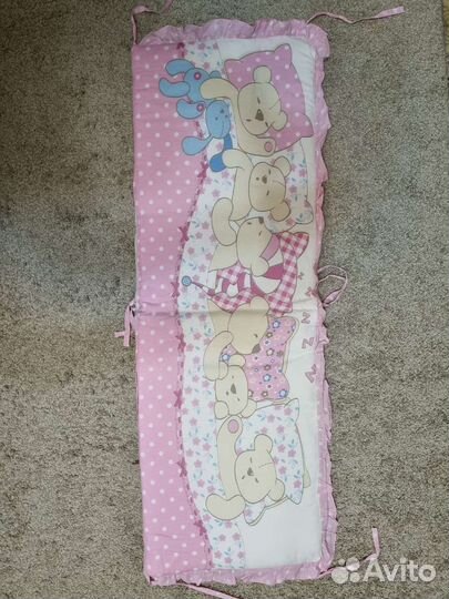 Бортики в детскую кроватку