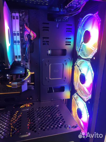 Игровой системник(12100f+1660Ti+16gbddr4+SSD512Gb)