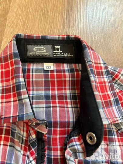 Рубашка для мальчика 116-122