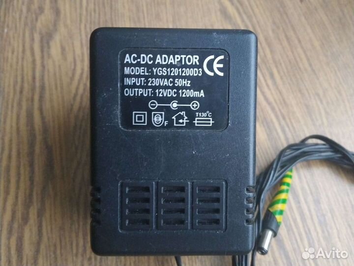 Блок питания 230В, 12В.1,2А, (1200mA)