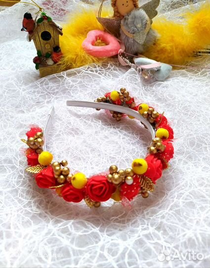 Ободок ручной работы