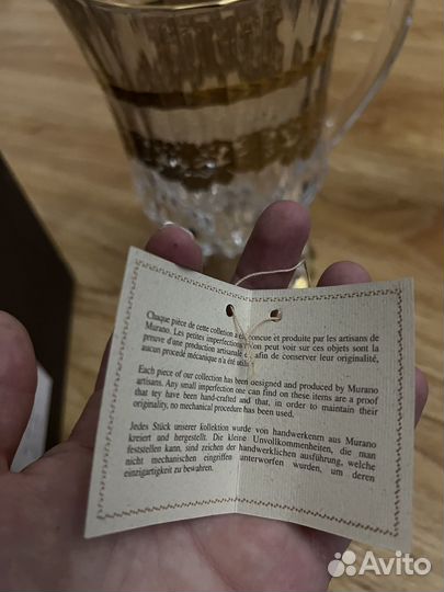 Графин хрустальный италия